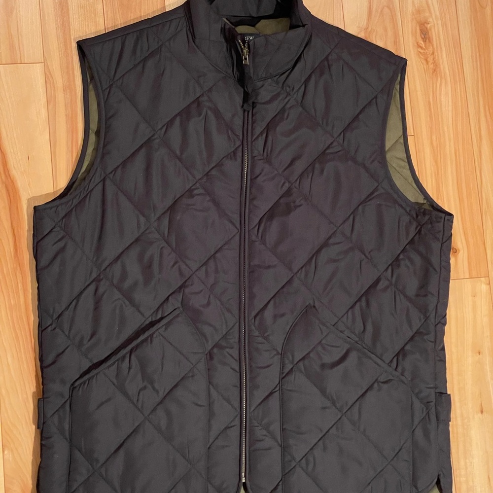Black JCrew Vest - M